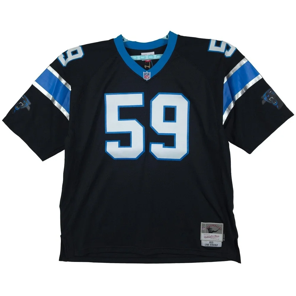 Luke Kuechly Carolina Panthers Mitchell & Ness NFL 2XL XXL Jersey 2013 #59 NWT